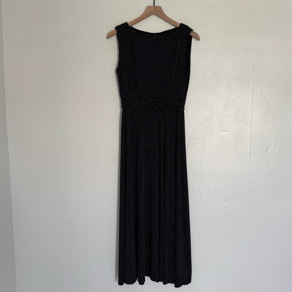 Jessica Howard Polka Dot Women’s 6 Vintage Normcore Sleeveless Dress